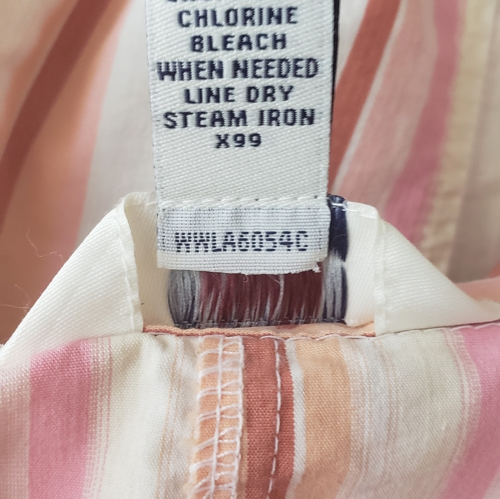 Bass woman's dress shirt size Large - Picture 6 of 6